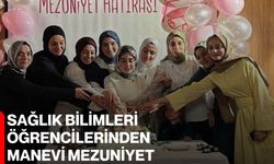 Sağlık Bilimleri öğrencilerinden manevi mezuniyet