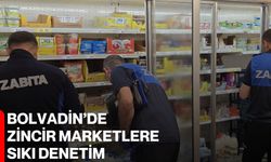Bolvadin’de zincir marketlere sıkı denetim