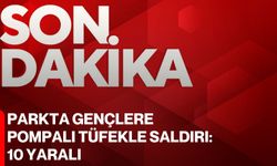 Parkta gençlere pompalı tüfekle saldırı: 10 yaralı