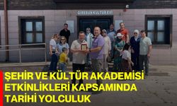 Şehir ve kültür akademisi etkinlikleri kapsamında tarihi yolculuk