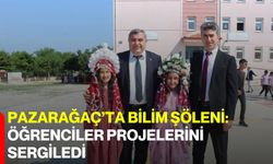 Pazarağaç’ta bilim şöleni: Öğrenciler projelerini sergiledi