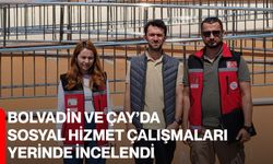 Bolvadin ve Çay’da Sosyal Hizmet Çalışmaları Yerinde İncelendi