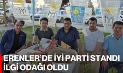 Erenler'de İYİ Parti Standı ilgi odağı oldu