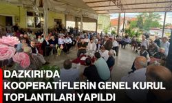 Dazkırı’da Kooperatiflerin Genel Kurul Toplantıları Yapıldı