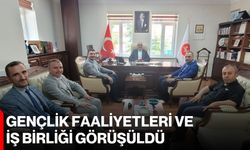 Gençlik faaliyetleri ve iş birliği görüşüldü