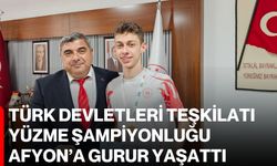 Türk Devletleri Teşkilatı Yüzme Şampiyonluğu Afyon’a gurur yaşattı