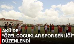 AKÜ’de “Özel Çocuklar Spor Şenliği” Düzenlendi