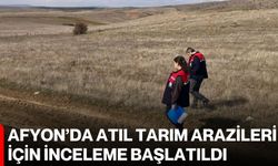 Afyon’da atıl tarım arazileri için inceleme başlatıldı
