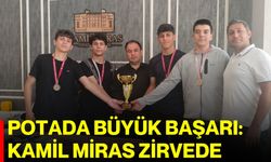 Potada büyük başarı: Kamil Miras zirvede