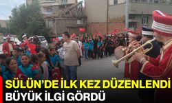 Sülün’de ilk kez düzenlendi, büyük ilgi gördü