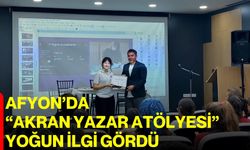 Afyon’da “Akran Yazar Atölyesi” yoğun ilgi gördü