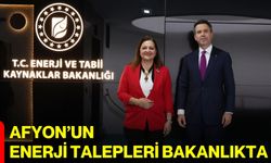 Afyon’un enerji talepleri Bakanlıkta