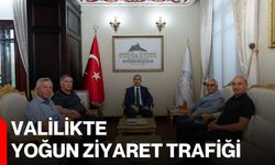 Valilikte Yoğun Ziyaret Trafiği