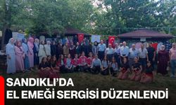 Sandıklı’da el emeği sergisi düzenlendi