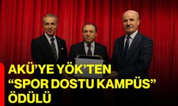 AKÜ’ye YÖK’ten “Spor Dostu Kampüs” ödülü
