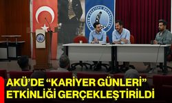 AKÜ’de “Kariyer Günleri” Etkinliği Gerçekleştirildi