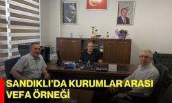 Sandıklı’da kurumlar arası vefa örneği