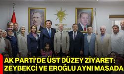 AK Parti’de üst düzey ziyaret: Zeybekci ve Eroğlu aynı masada