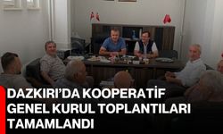 Dazkırı’da Kooperatif Genel Kurul Toplantıları tamamlandı