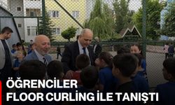 Öğrenciler Floor Curling ile Tanıştı