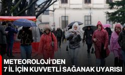 Meteoroloji'den 7 il için kuvvetli sağanak uyarısı
