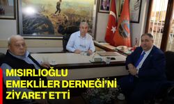 Mısırlıoğlu Emekliler Derneği’ni ziyaret etti