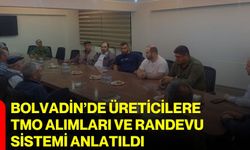 Bolvadin’de üreticilere TMO alımları ve randevu sistemi anlatıldı