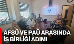 AFSÜ ve PAÜ arasında iş birliği adımı