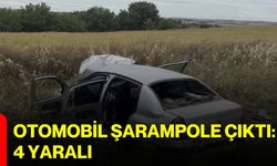 Otomobil şarampole çıktı: 4 yaralı