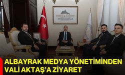 Albayrak Medya yönetiminden Vali Aktaş’a ziyaret
