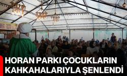 Horan Parkı çocukların kahkahalarıyla şenlendi