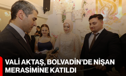 Vali Aktaş, Bolvadin’de Nişan Merasimine Katıldı