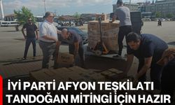 İYİ Parti Afyon Teşkilatı Tandoğan Mitingi için hazır
