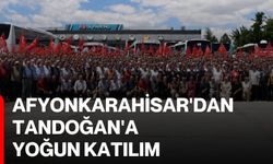 Afyonkarahisar'dan Tandoğan'a yoğun katılım