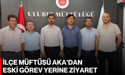 İlçe Müftüsü Aka’dan eski görev yerine ziyaret