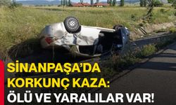 Sinanpaşa’da korkunç kaza: Ölü ve yaralılar var!