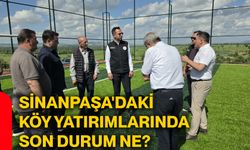 Sinanpaşa'daki köy yatırımlarında son durum ne?