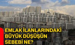 Emlak ilanlarındaki büyük düşüşün sebebi ne?