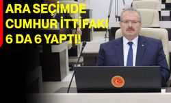 Ara seçimde Cumhur İttifakı 6 da 6 yaptı