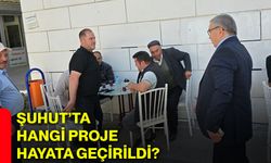 Şuhut’ta hangi proje hayata geçirildi?