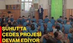 Şuhut'ta ÇEDES projesi devam ediyor