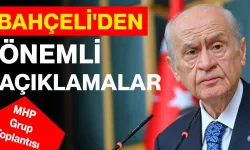 MHP Lideri Devlet Bahçeli konuşuyor