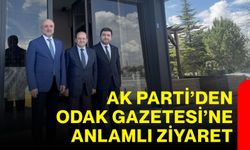 AK Parti’den Odak Gazetesi’ne anlamlı ziyaret