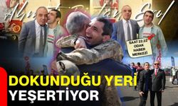 Dokunduğu yeri yeşertiyor