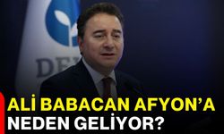 Ali Babacan Afyonkarahisar’a geliyor