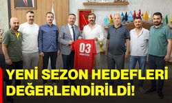 Yeni sezon hedefleri değerlendirildi