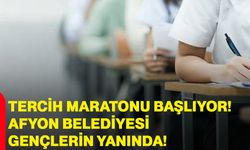 Tercih Maratonu Başlıyor! Afyon Belediyesi Gençlerin Yanında