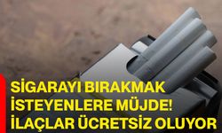 Sigarayı Bırakmak İsteyenlere Müjde! İlaçlar Ücretsiz Oluyor