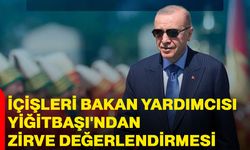 İçişleri Bakan Yardımcısı Yiğitbaşı'ndan zirve değerlendirmesi