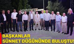Başkanlar sünnet düğününde buluştu